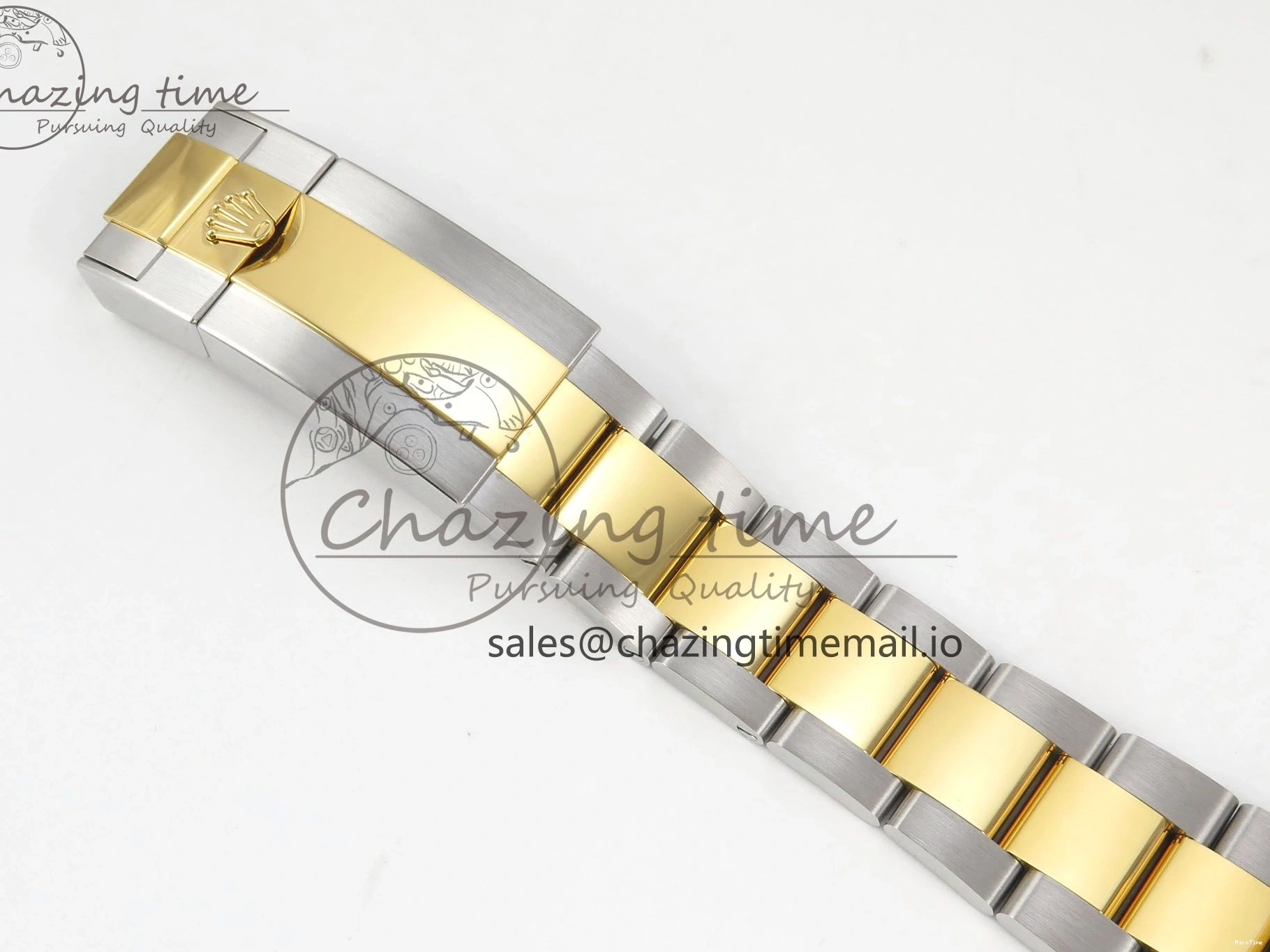 MiroTime 0512 Fashionable Daytona 126503 THBF 1:1 Best Edition Black YG Diamonds Dial on SS YG Bracelet SH 137